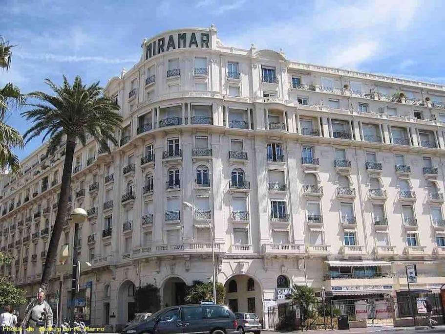 Mythique Miramar Cannes Croisette Terrasse Clim Parking Wifi 외부 사진